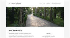 Desktop Screenshot of drjanetmesser.com